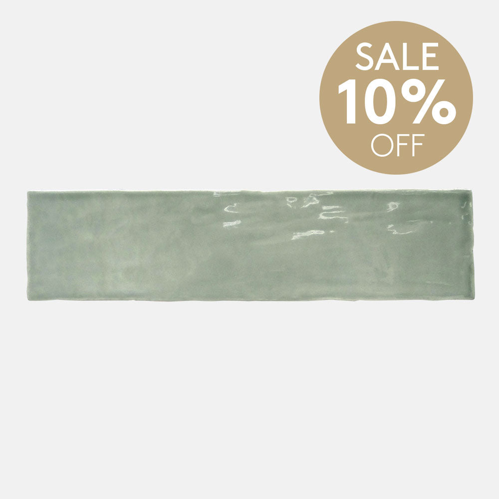 Evolution Sage Green 75x300 Gloss Subway Tile