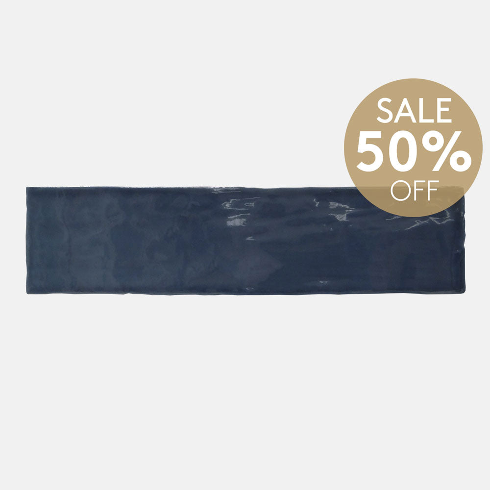 Evolution Sea Blue 75x300 Gloss Subway Tile