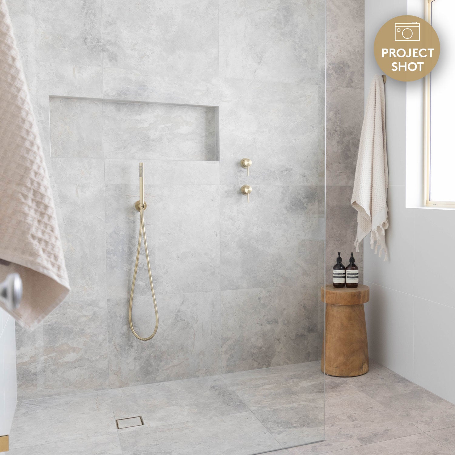 Turin Grey 300X300 Matt Porcelain Tile