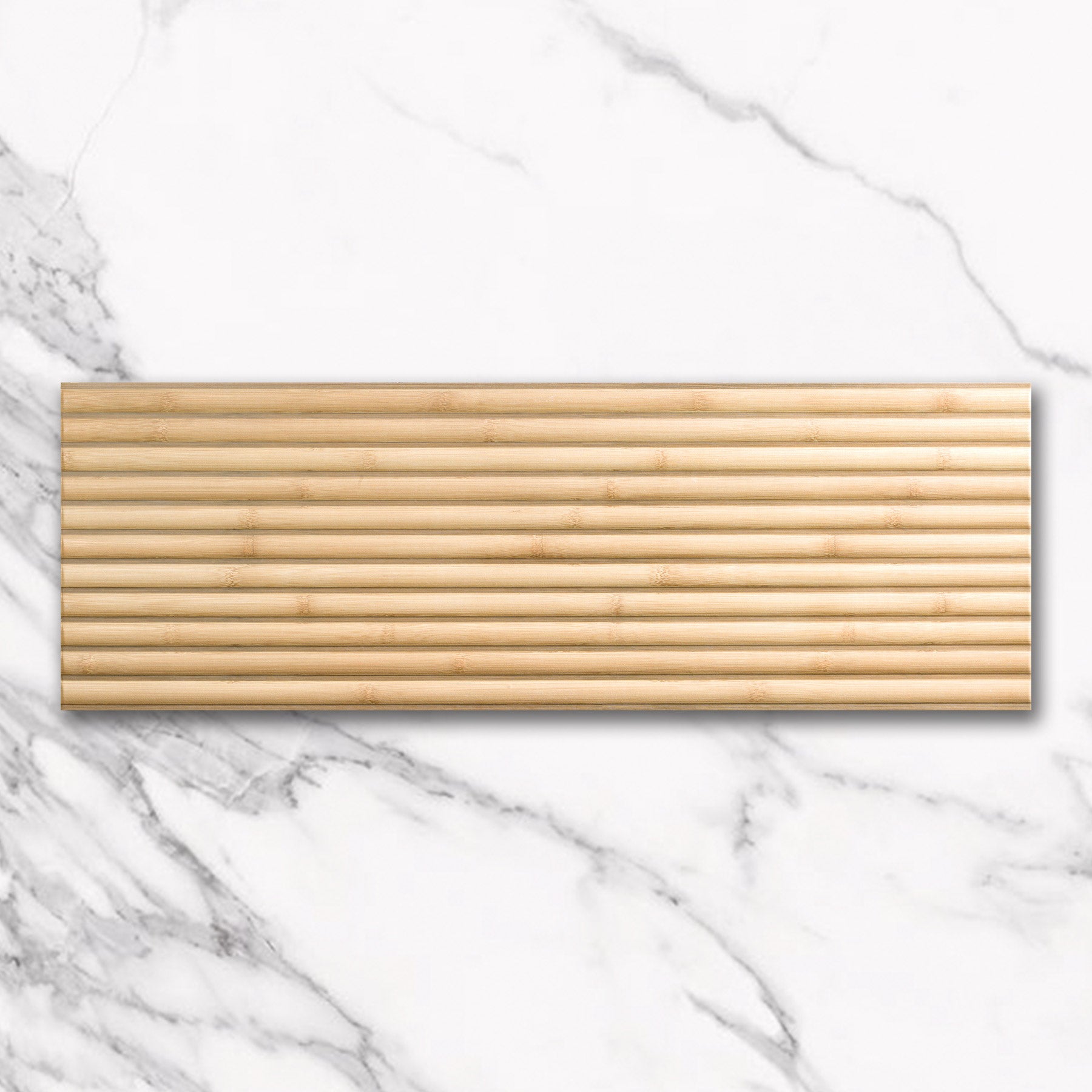Florence Bamboo Natural 400x1200 Porcelain Wall Tile