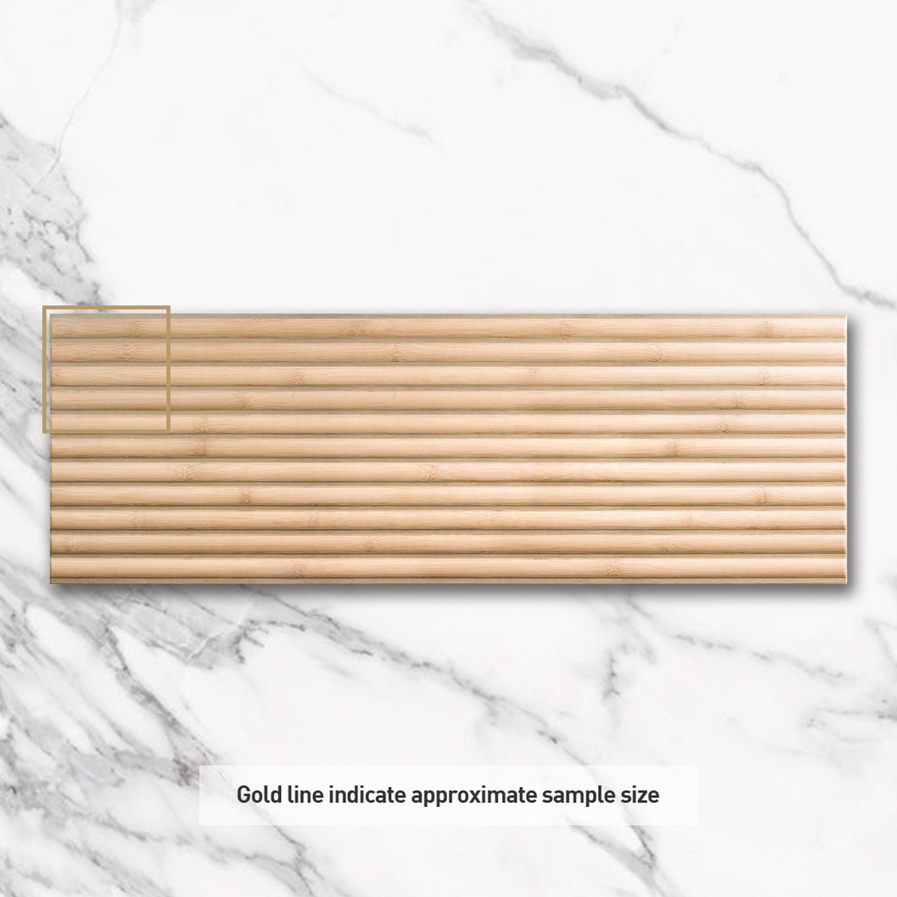 Florence Bamboo Oak 400x1200 Porcelain Wall Tile