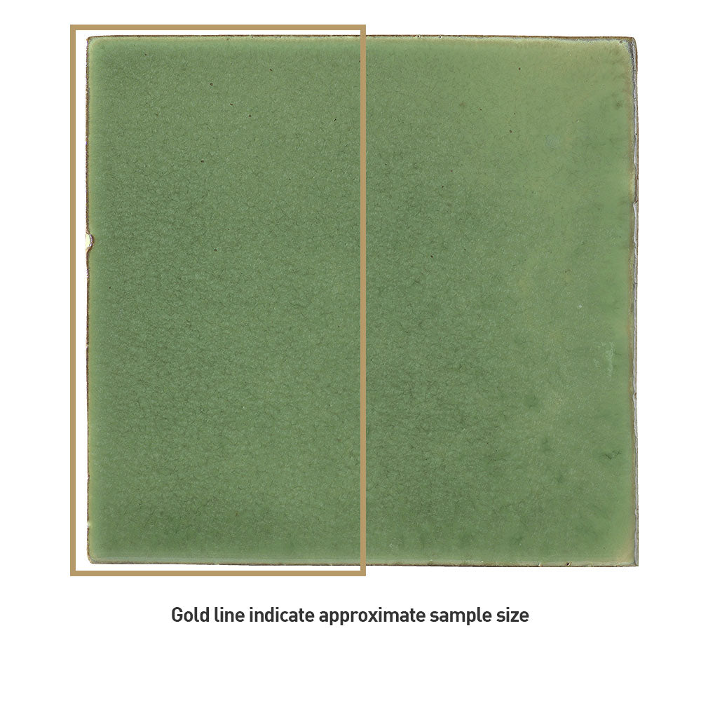 Havana Emerald Green 150X150 Hand Made Zellige Gloss Tile