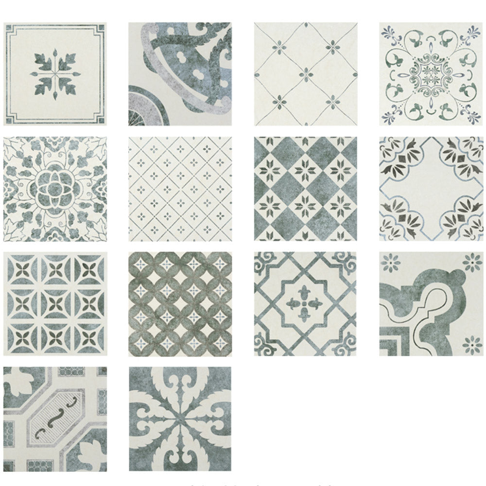 Heritage Antiguo Encaustic Look 200x200 Matt Tile