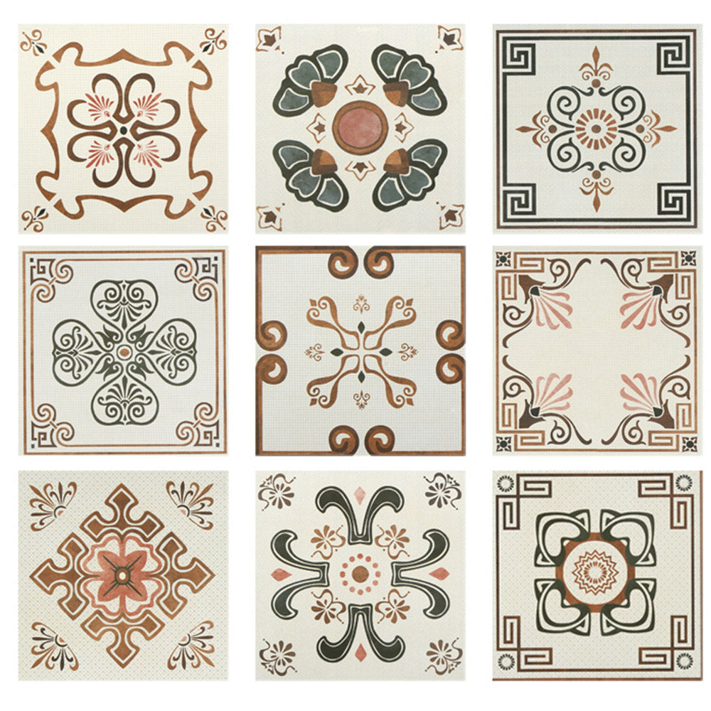 Heritage Domus Encaustic Look 200x200 Matt Tile