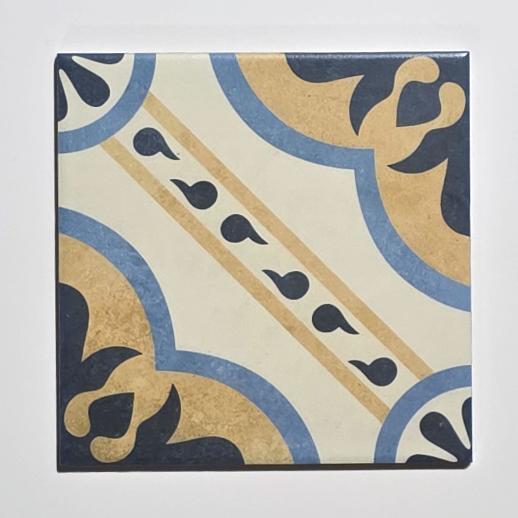 Heritage Merida Encaustic Look 200x200 Matt Tile