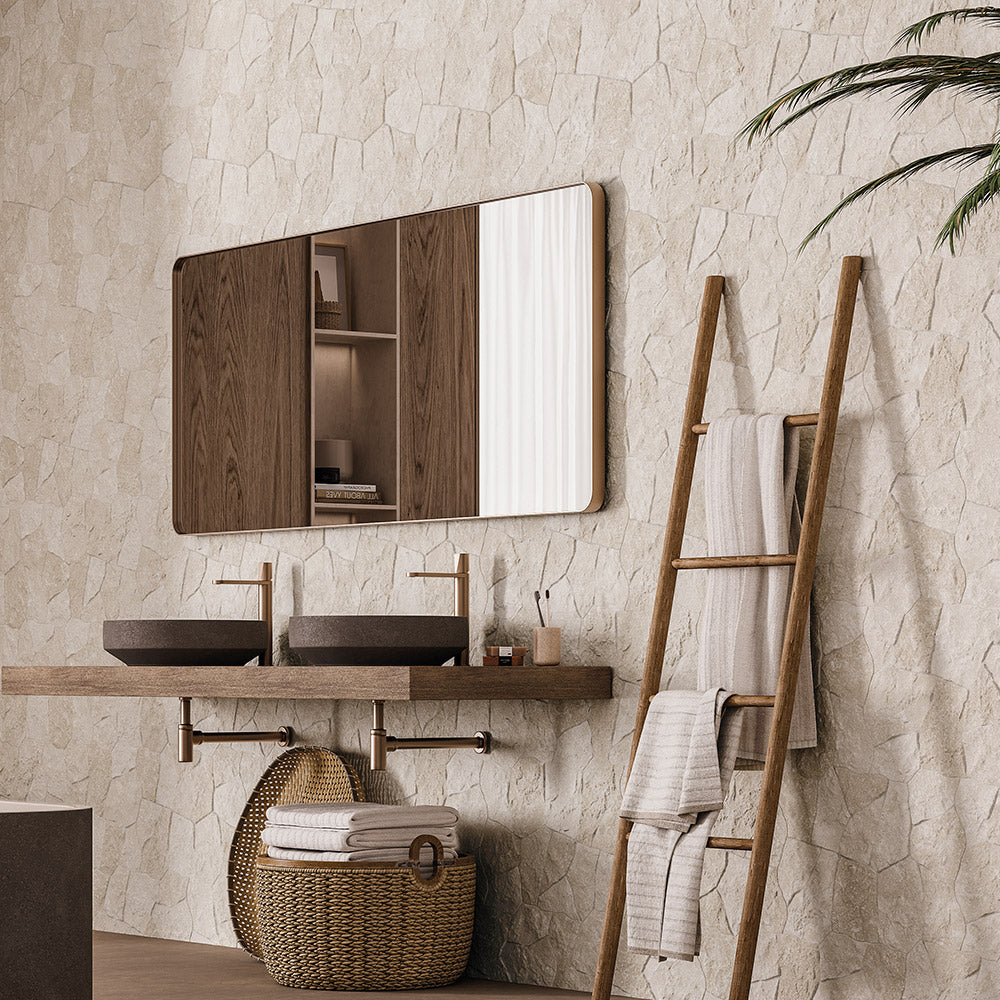 Kalbarri Ivory 400x620 Interlocking Porcelain Floor/Wall Cladding Tile