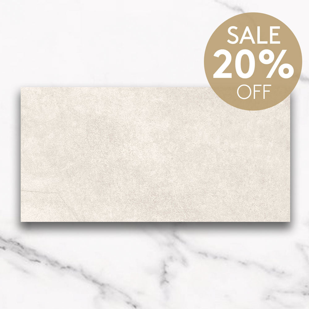 Key West White 300X600 Matt Porcelain Tile