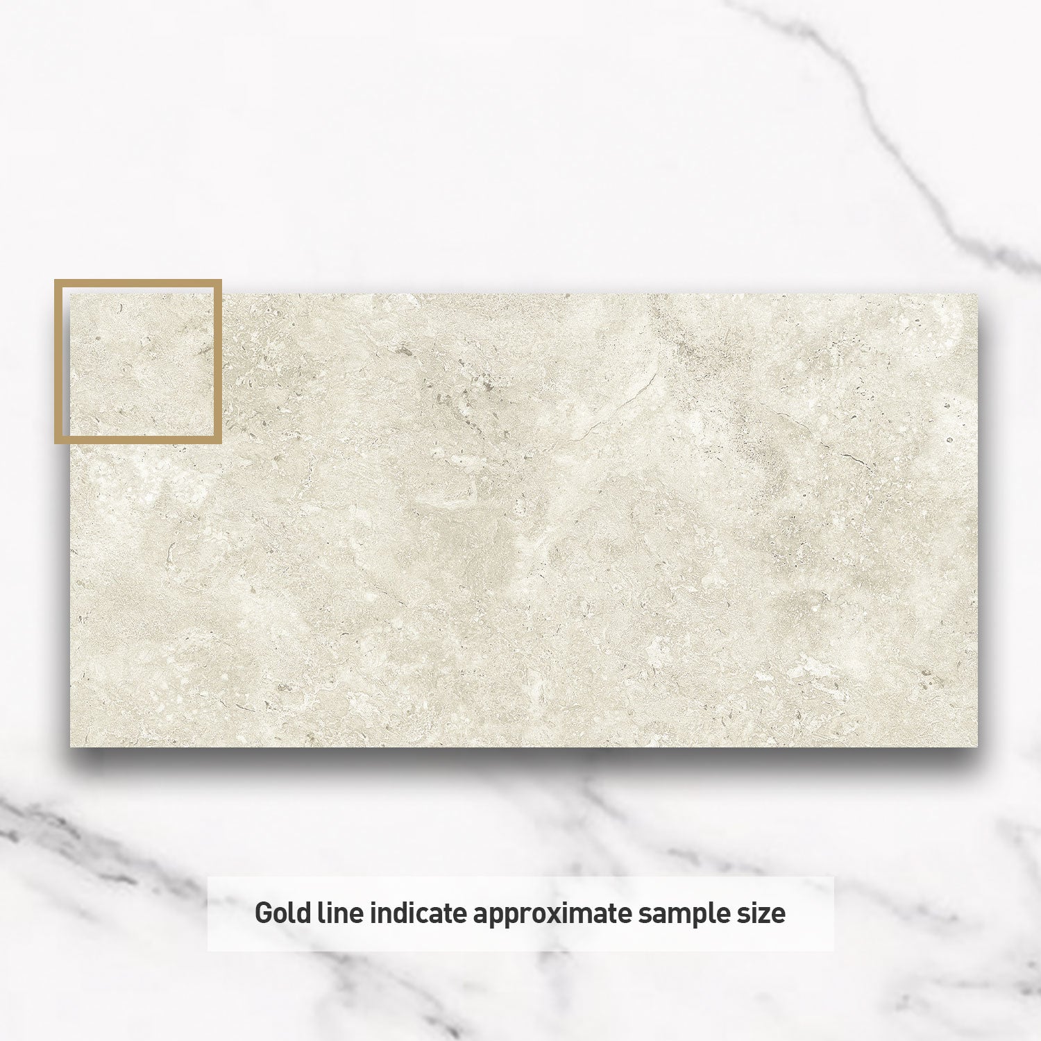 Kronos Light Bianco 300X600 CC Travertine Look Matt Porcelain Tiles