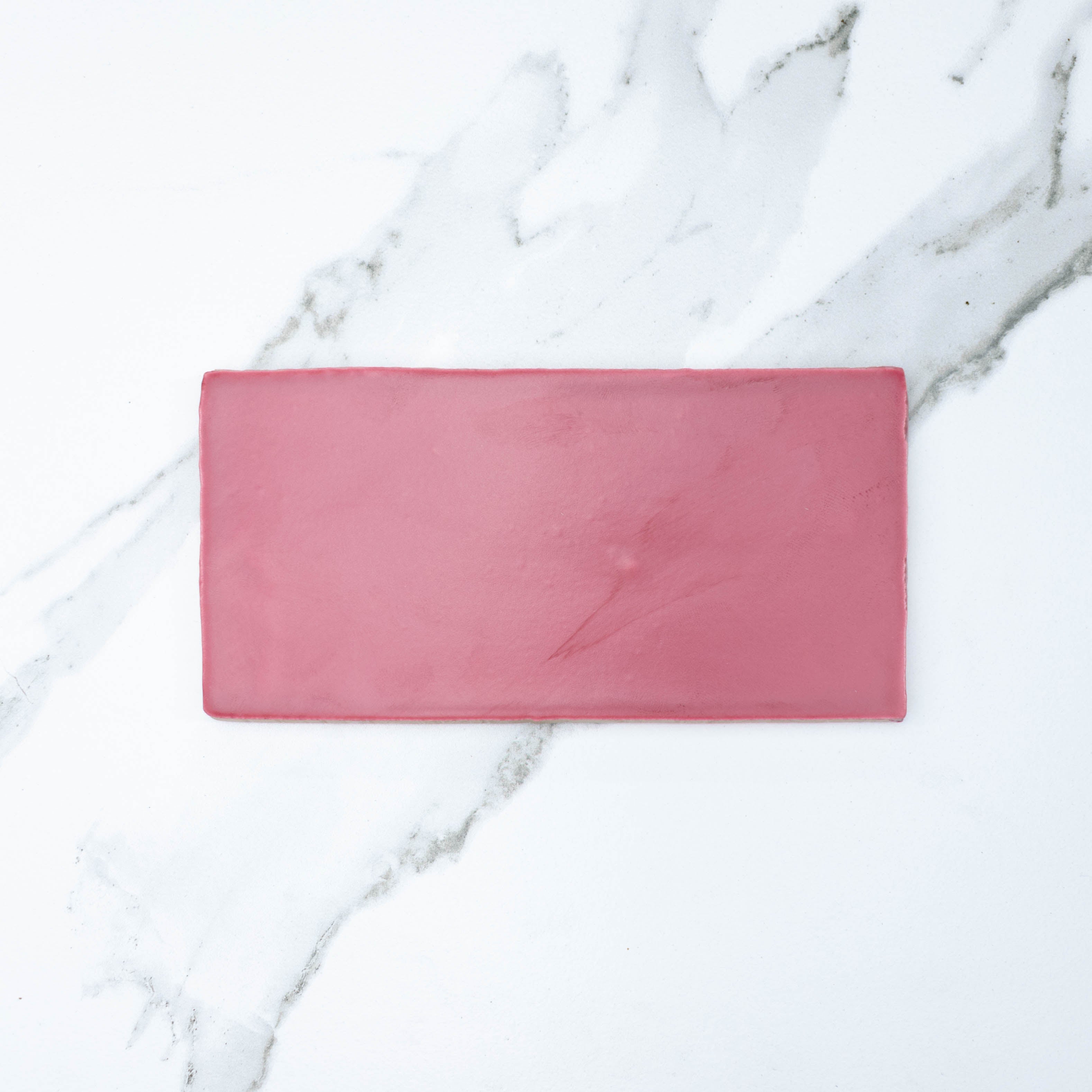 Manhattan Hot Pink Dark 75x150 Matt Subway Tile