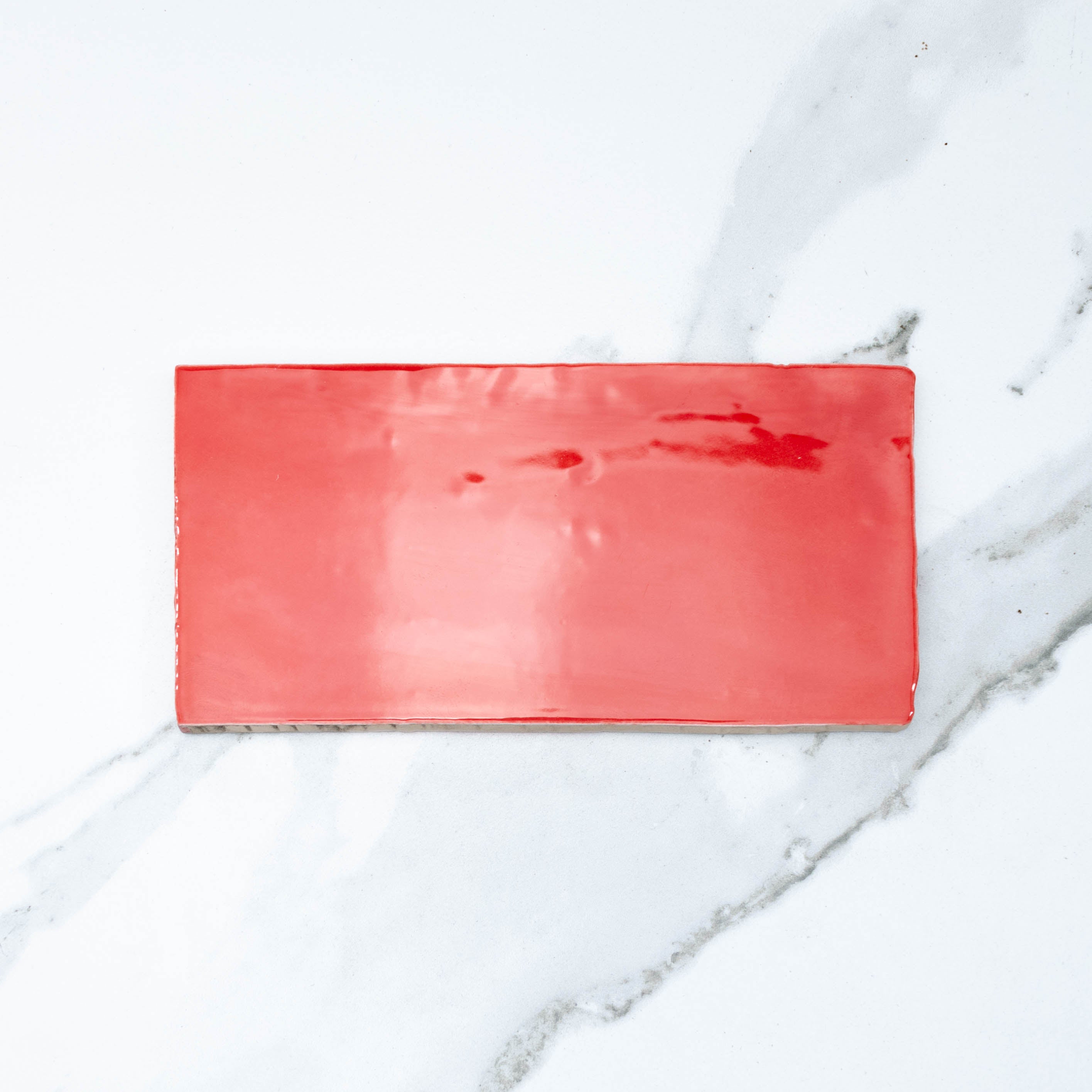 Manhattan Fire Engine Red 75x150 Gloss Subway Tile