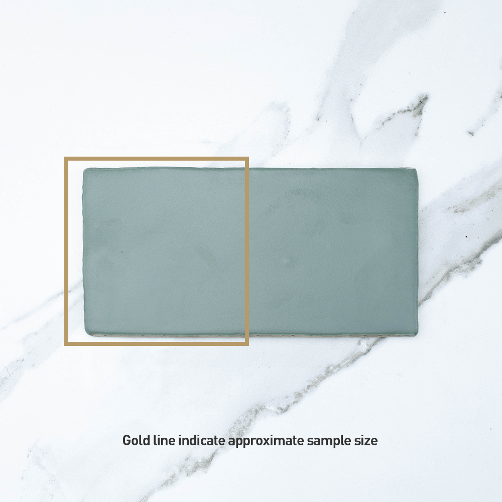 Manhattan Verde Militare 75x150 Matt Subway Tile