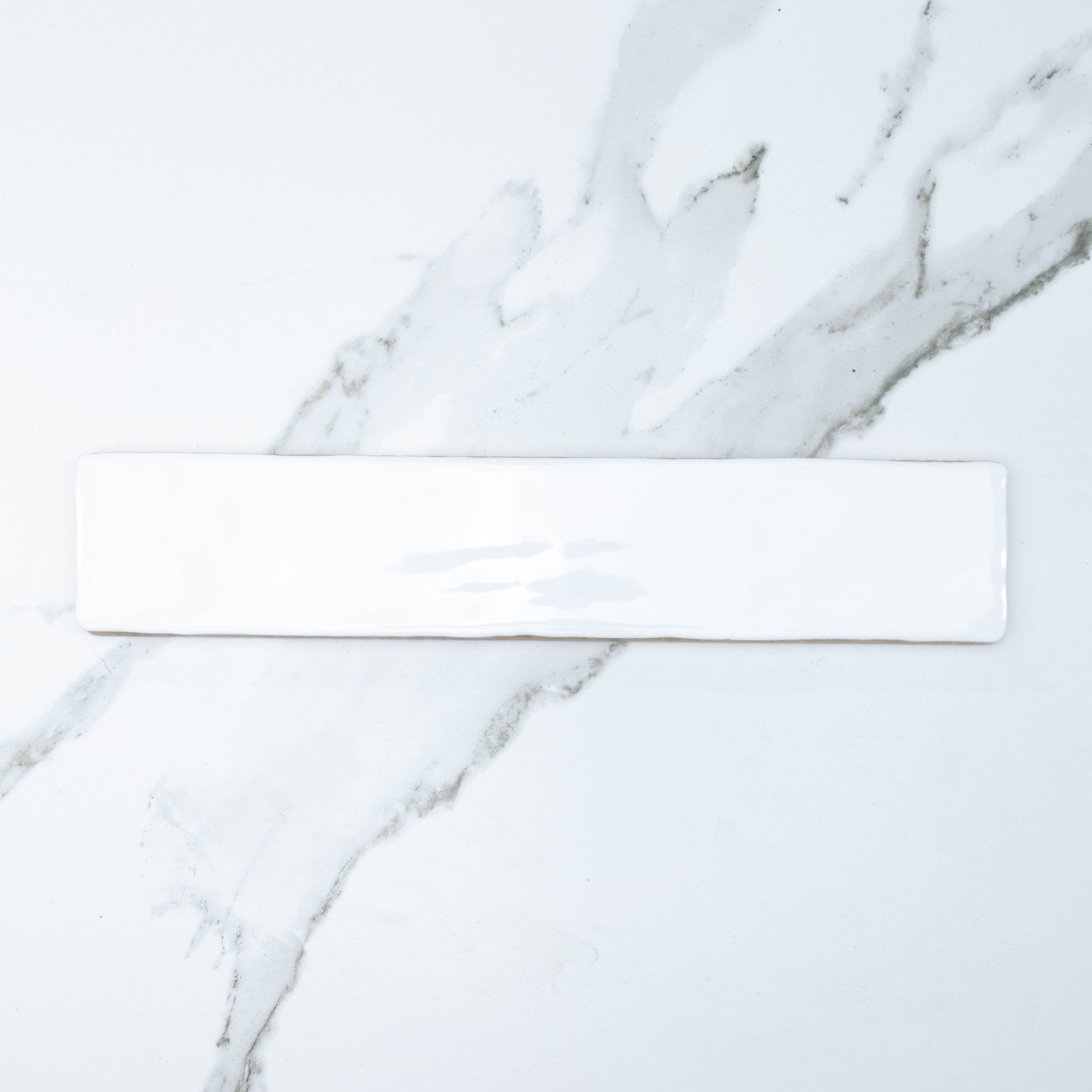 Manhattan White 250x50 Gloss Subway Tile