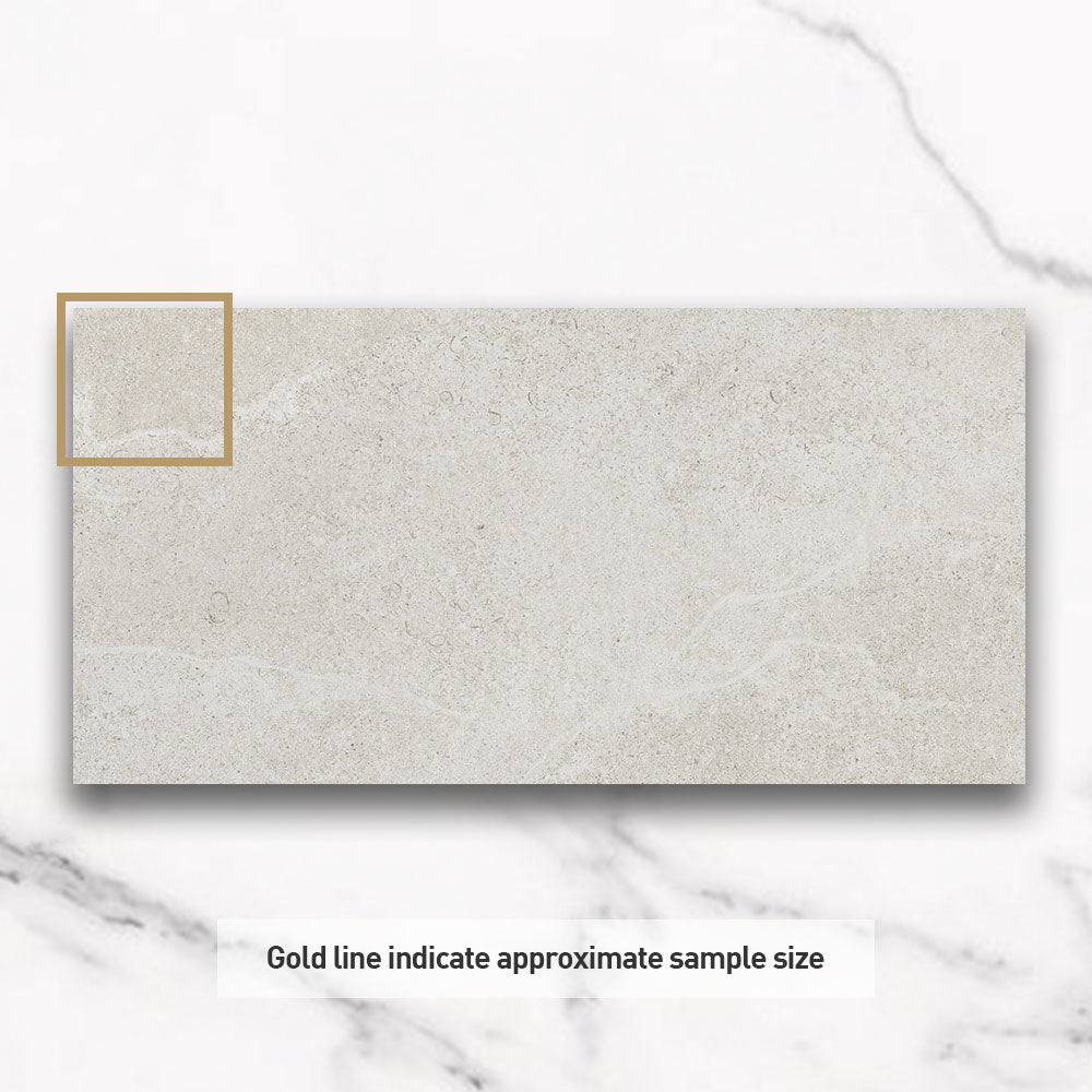 Magione White 400X600x20 Outdoor Porcelain Pencil Edge Bullnose (per piece)