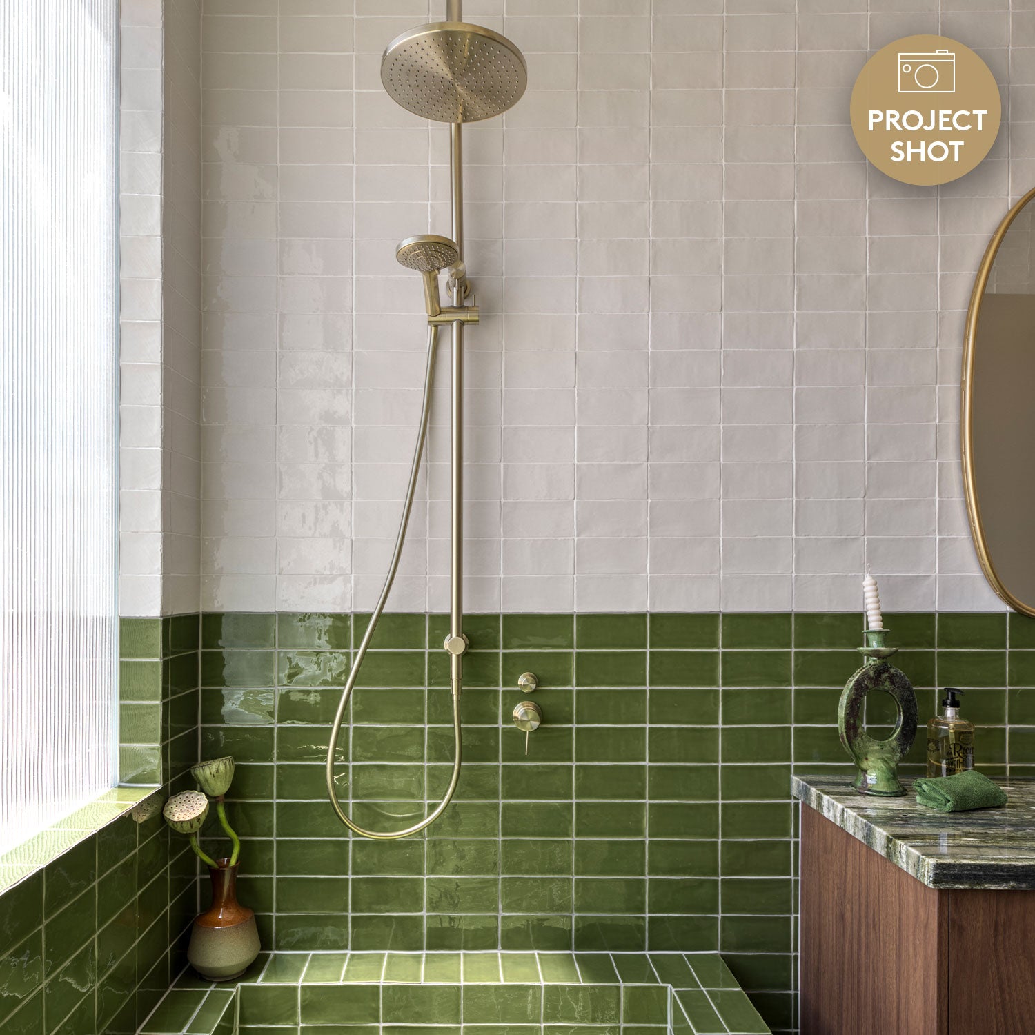 Manhattan Avocado 75x300 Gloss Subway Tile