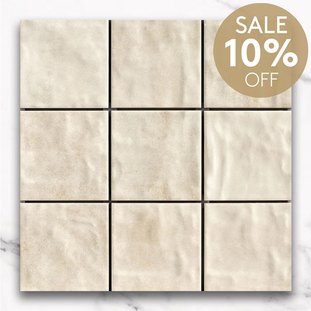 Marrakesh Beige 120X120 Zellige Matt Square Tile