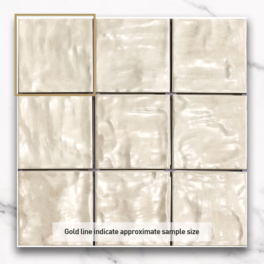 Marrakesh Beige 120X120 Zellige Gloss Square Tile