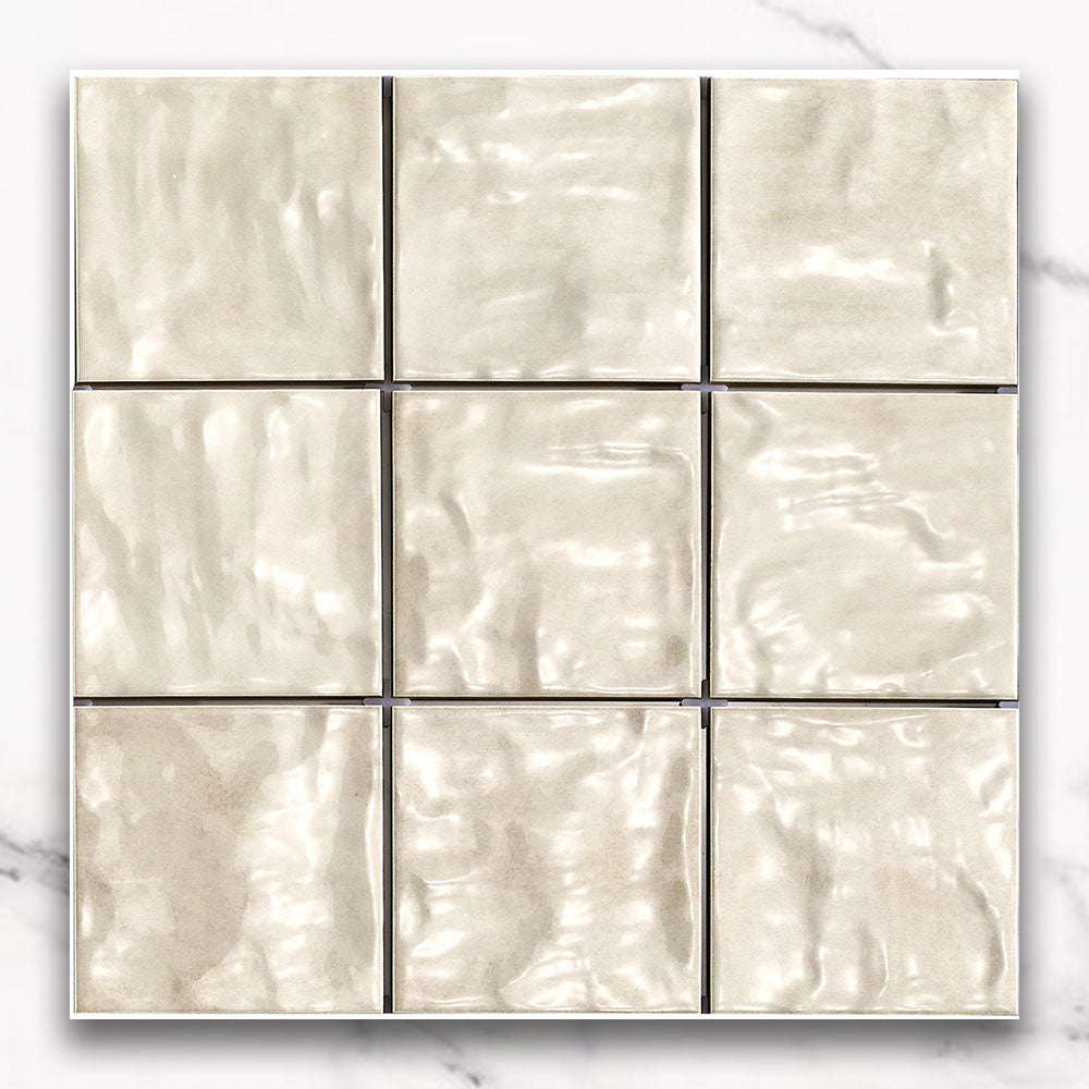 Marrakesh Beige 120X120 Zellige Gloss Square Tile