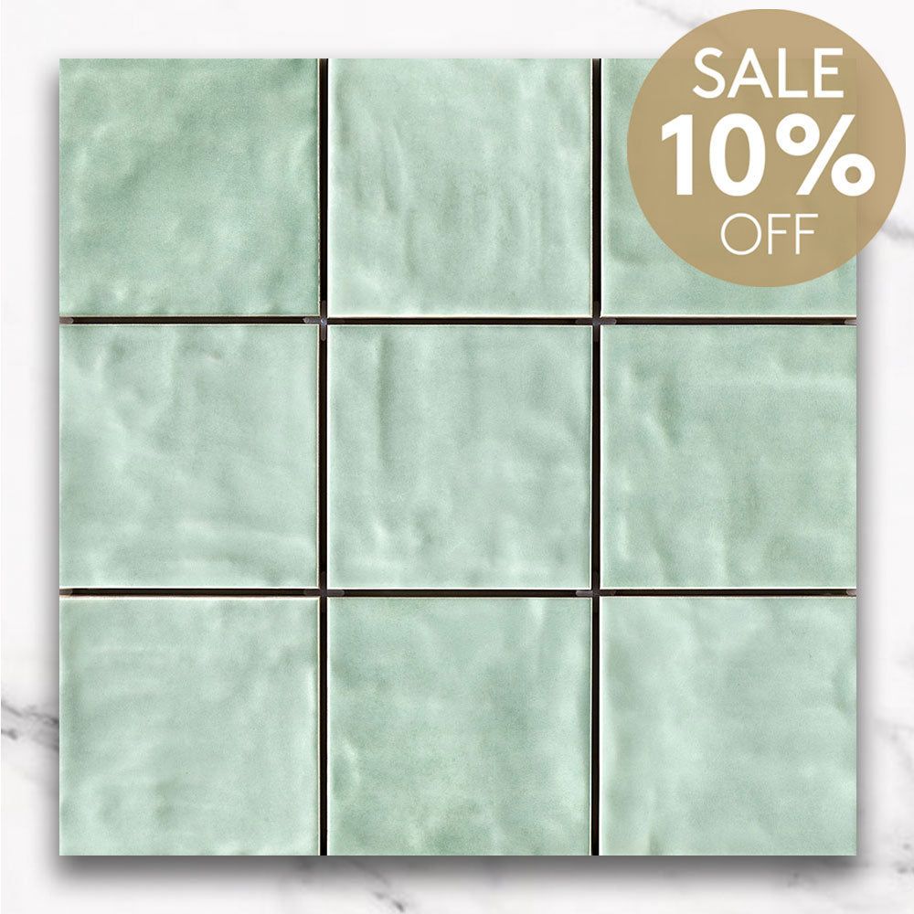 Marrakesh Mint 120X120 Zellige Matt Square Tile