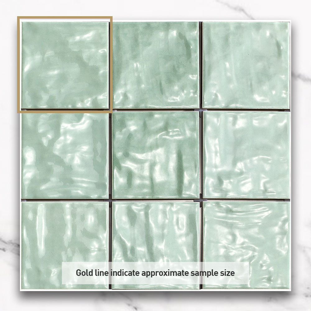 Marrakesh Mint 120X120 Zellige Gloss Square Tile