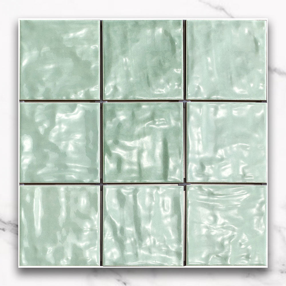 Marrakesh Mint 120X120 Zellige Gloss Square Tile