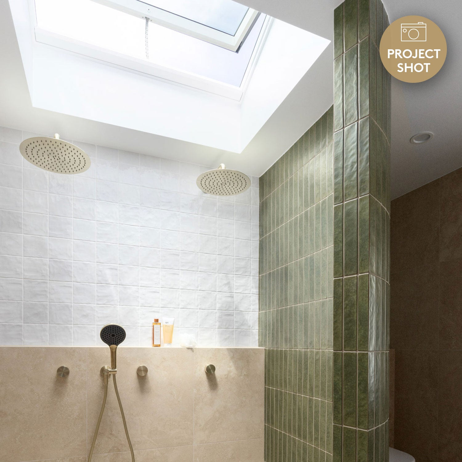Mykonos Sage Green 50X250 Zellige Matt Hand Made Subway Tile