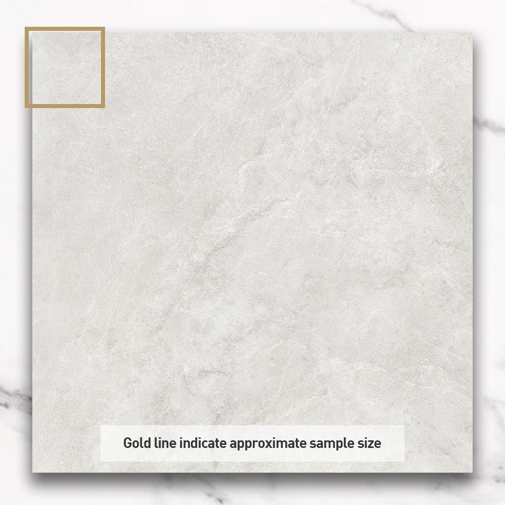Messina Silver 600x600 Matt Stone Look Porcelain Tile