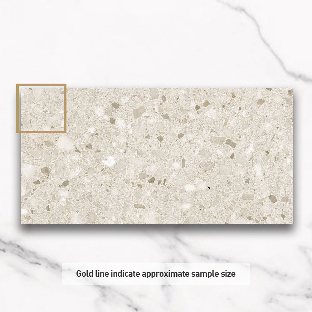 Modena Beige 300X600 Matt Terrazzo Porcelain Tile