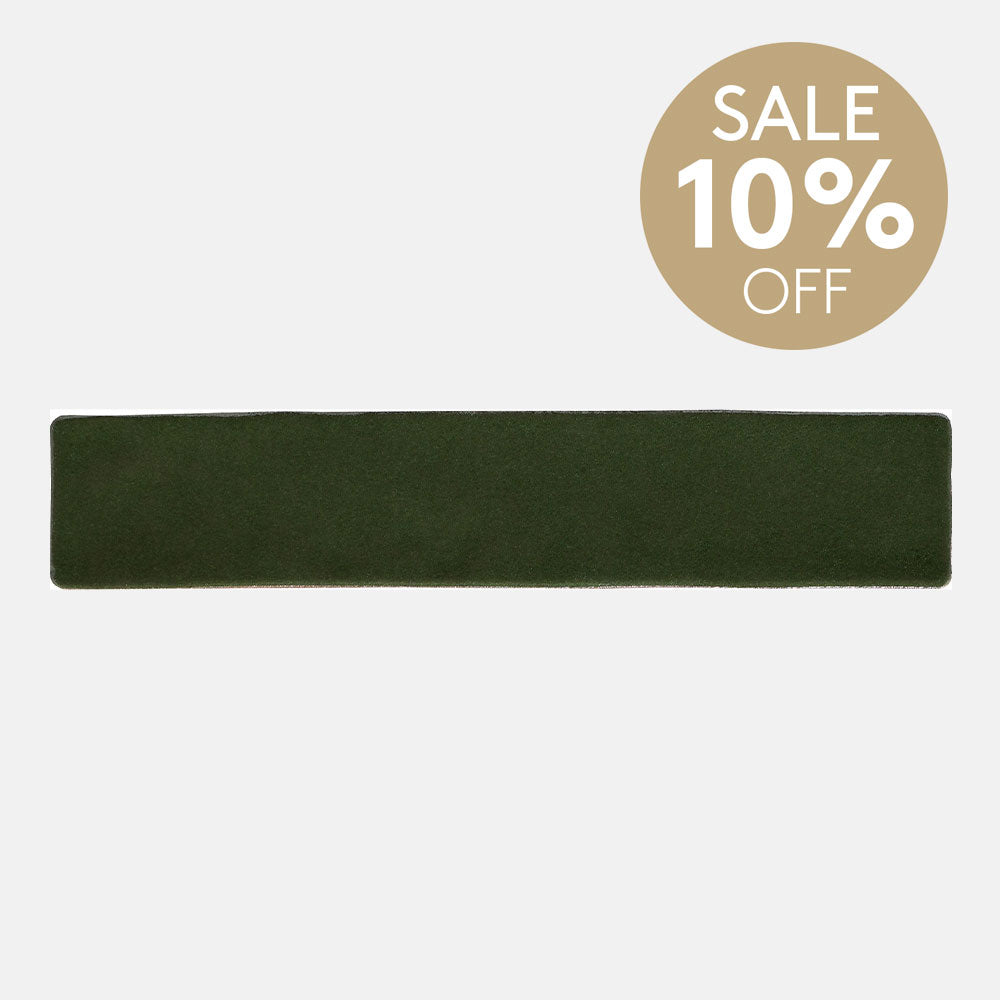 Mykonos Avocado Green 50X250 Matt Subway Tile