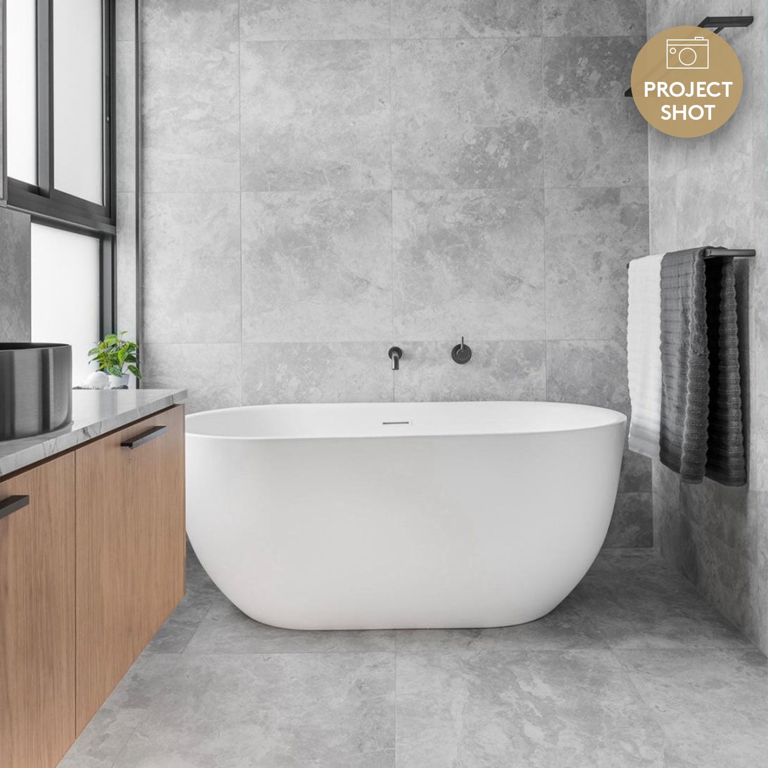 Turin White 600X600 Matt Porcelain Tile