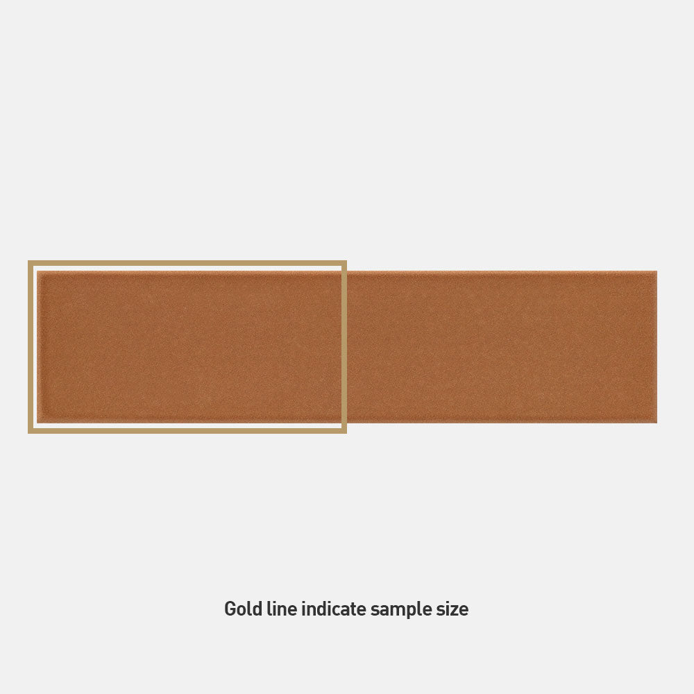 Osaka Mix Shade Terracotta 75x300 Matt Subway Tile