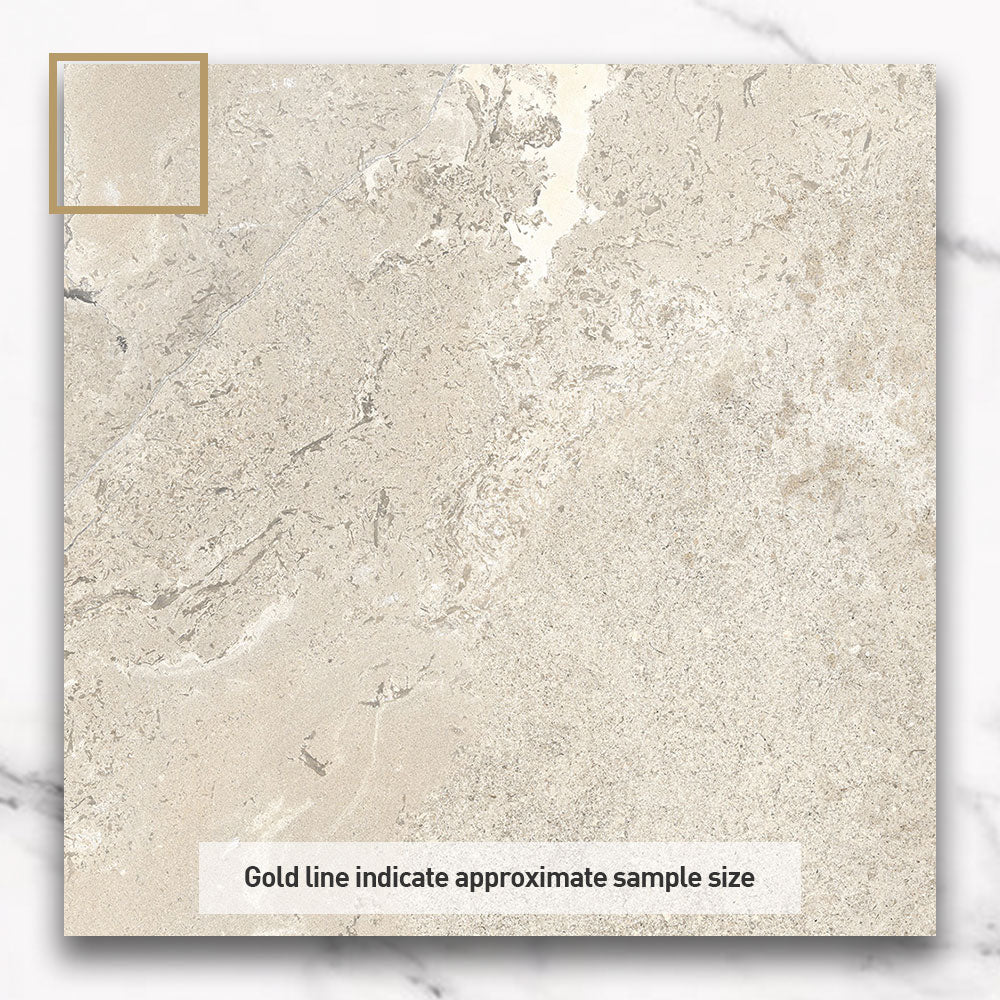Perlossa Sand 600x600 Matt Stone Look Porcelain Tile