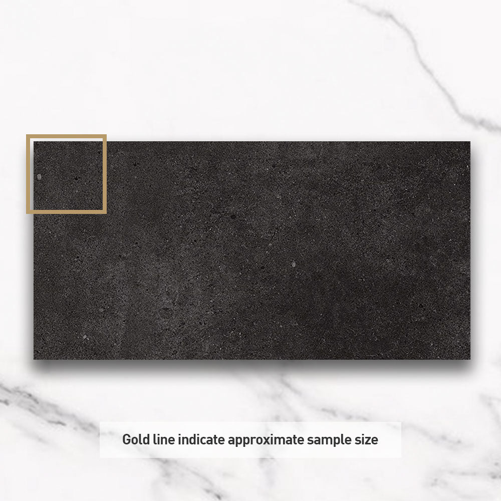 Prague Graphite 300X400 Gloss Wall Concrete Look Porcelain Tile