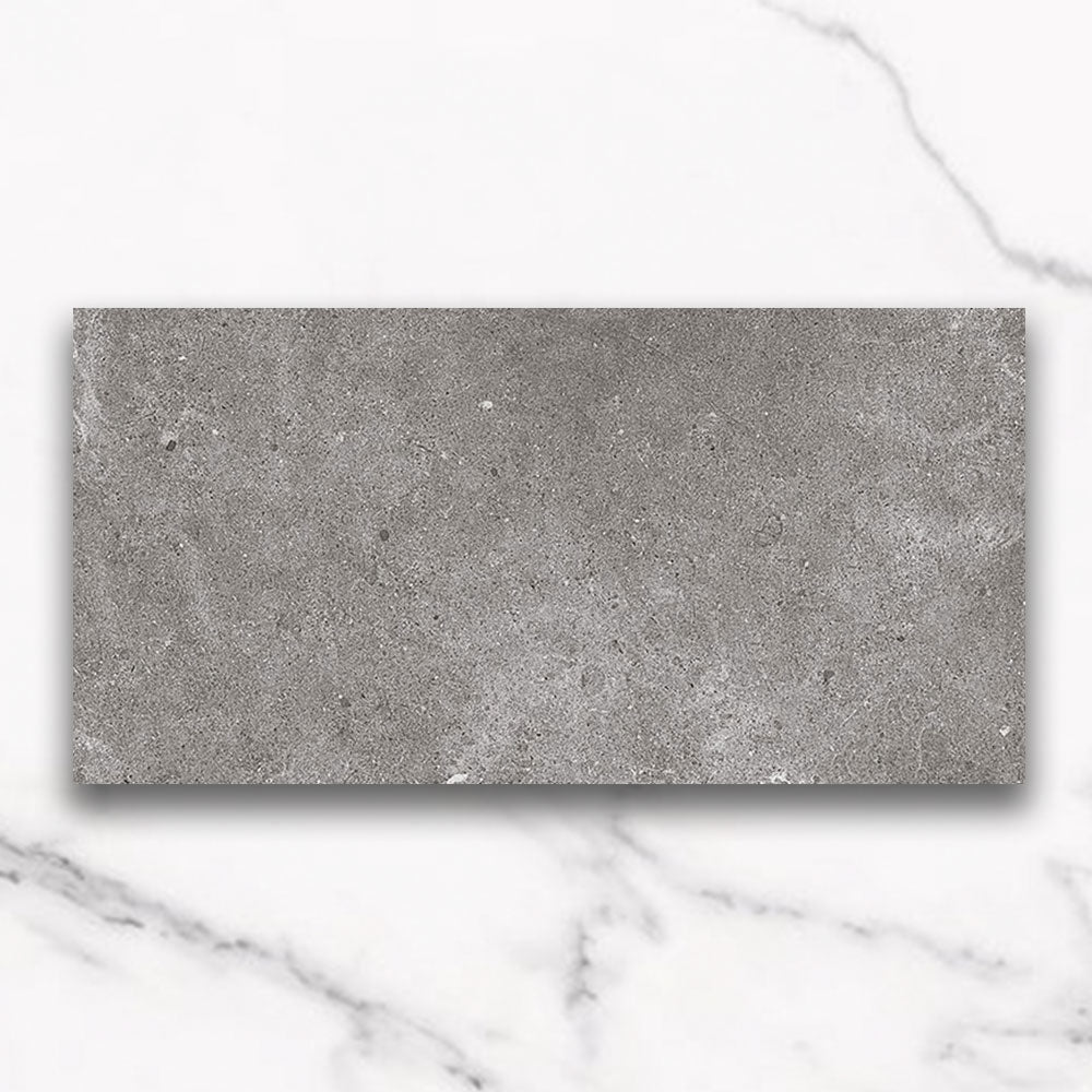 Prague Grey 300X400 Gloss Wall Concrete Look Porcelain Tile