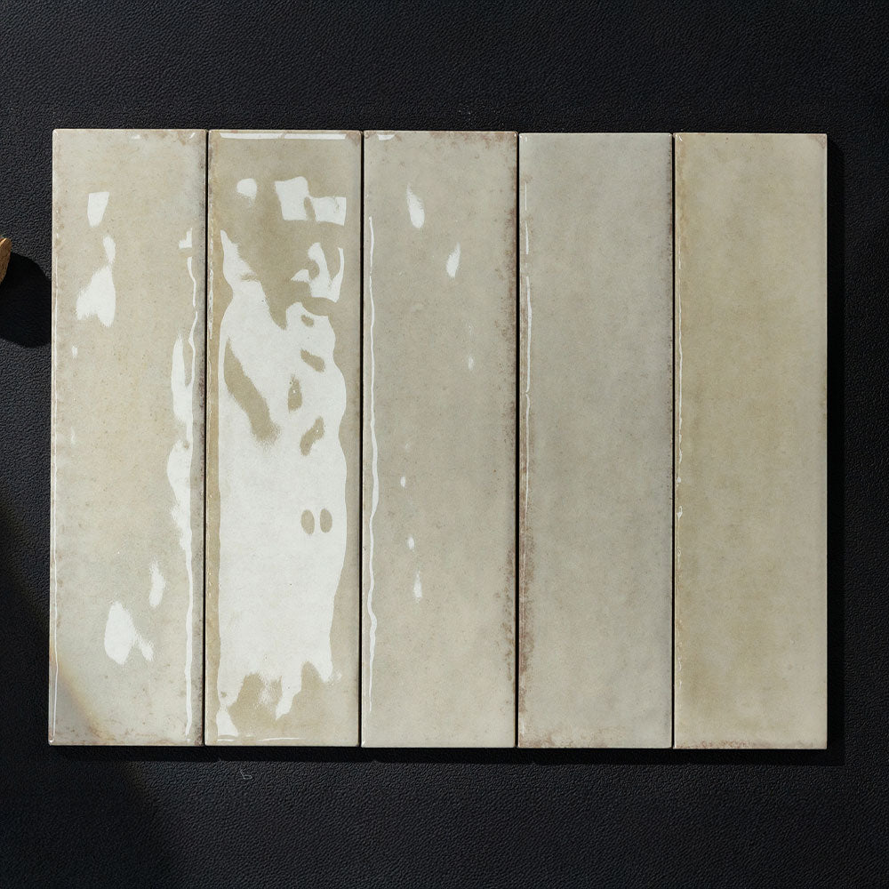 Ravello Alabaster 60x240 Zellige Gloss Subway Tile