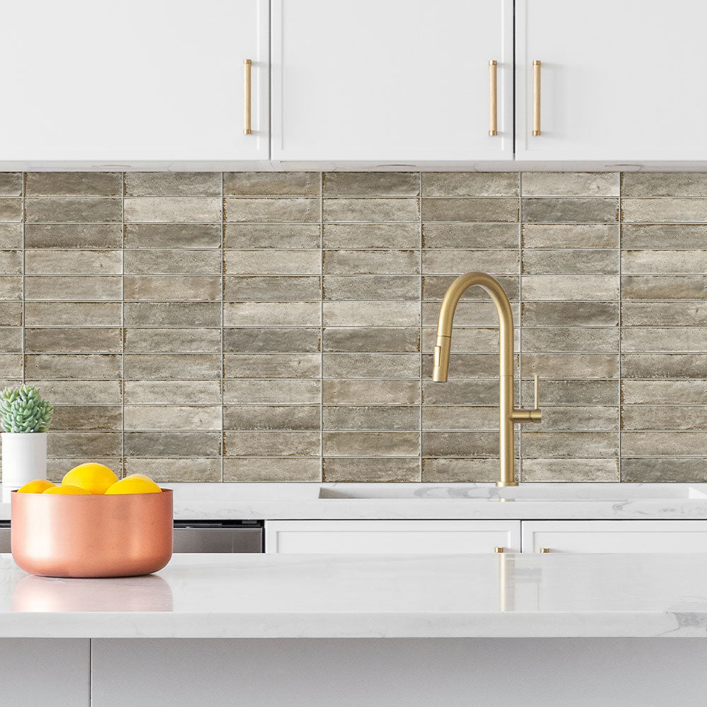 Ravello Misty Grey 60x240 Zellige Matt Subway Tile