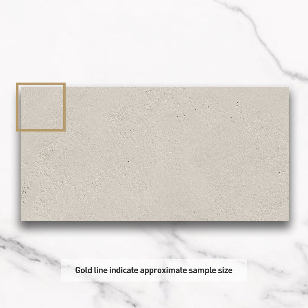 Renaissance White 300x600 Matt Concrete Look Porcelain Tile