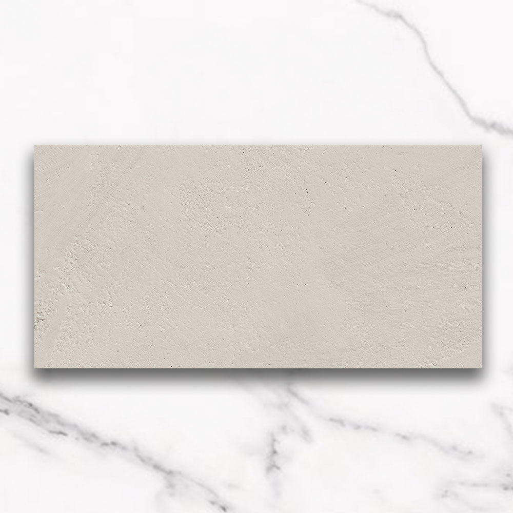 Renaissance White 300x600 Matt Concrete Look Porcelain Tile