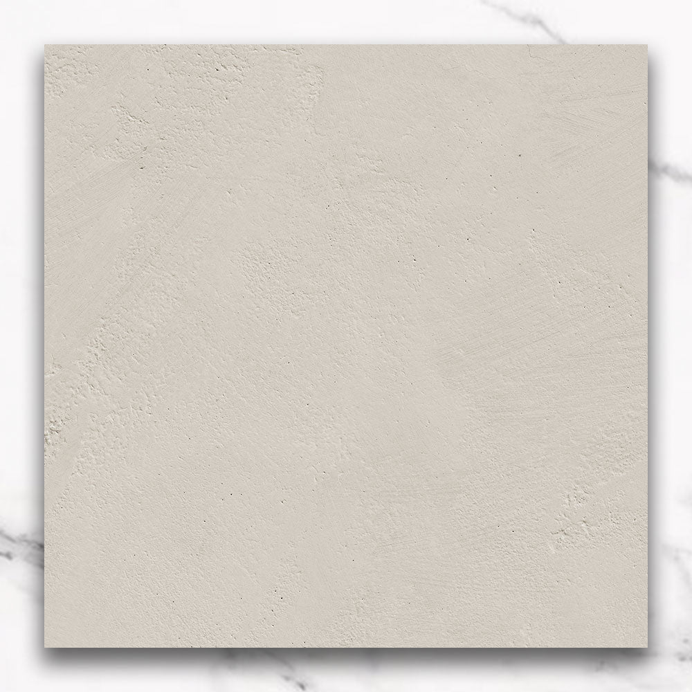 Renaissance White 600x600 Matt Concrete Look Porcelain Tile