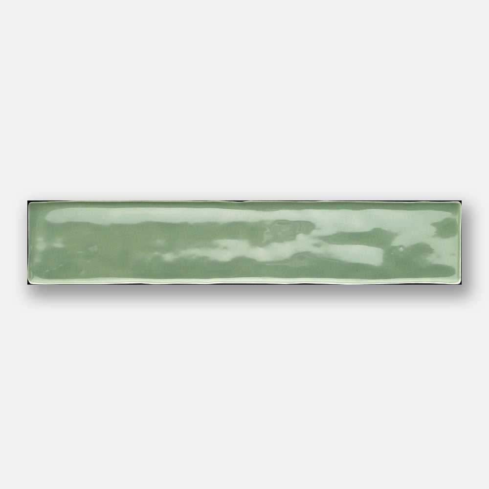 Sienna Jade Green 50x250 Gloss Subway Tile