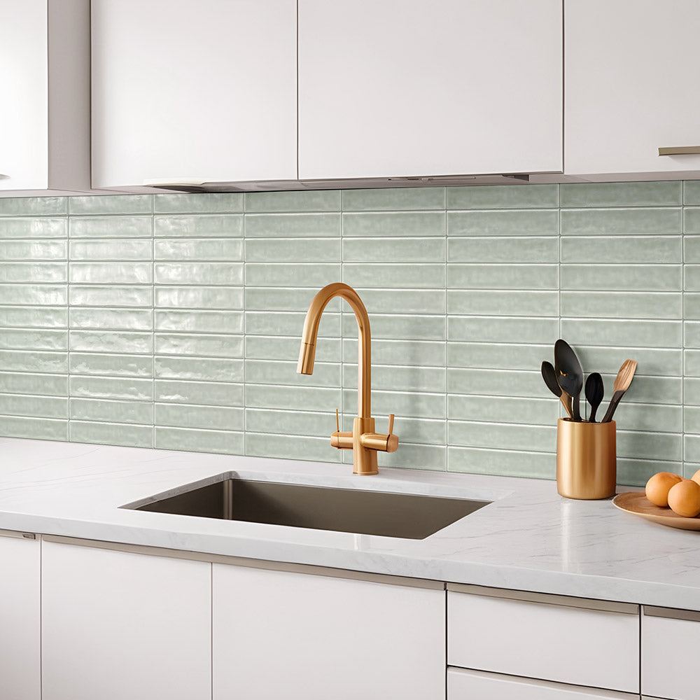 Sienna Light Grey 50x250 Gloss Subway Tile