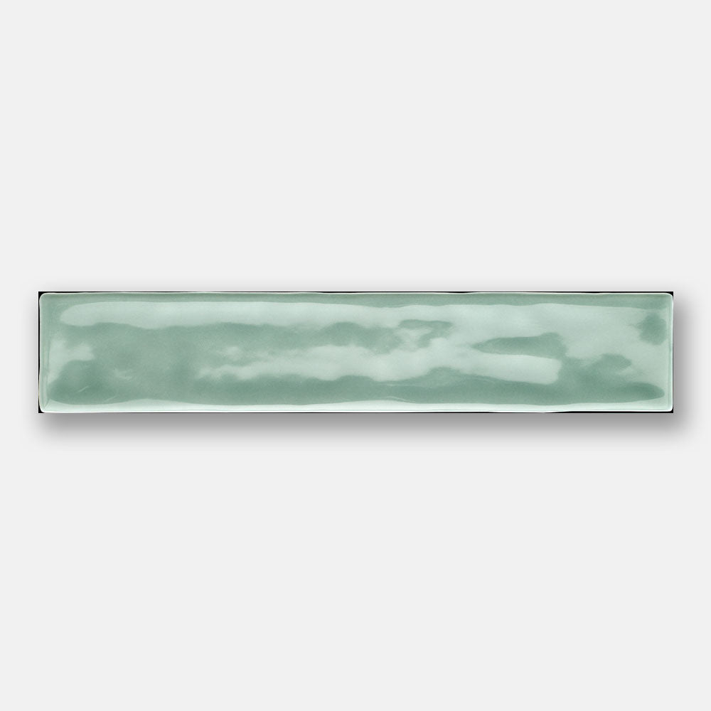 Sienna Sage Green 50x250 Gloss Subway Tile