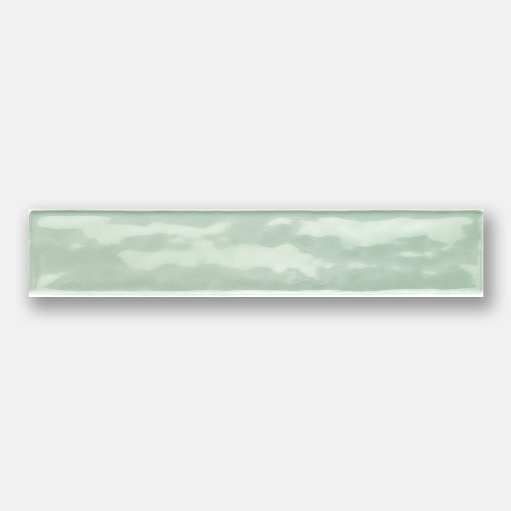 Sienna Spring Green 50x250 Gloss Subway Tile