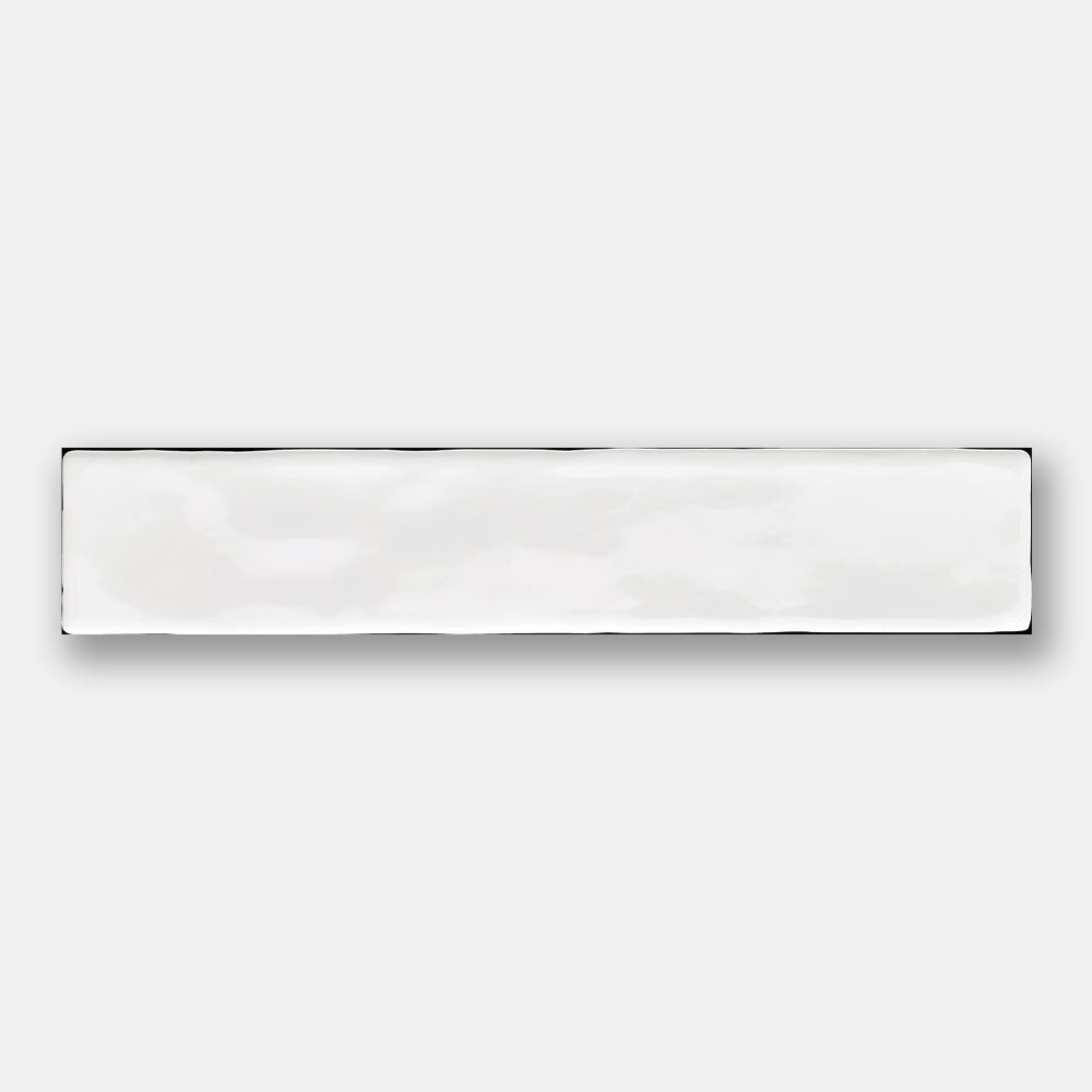 Sienna White 50x250 Gloss Subway Tile