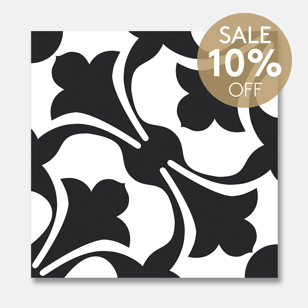 Somerset Elizabeth Encaustic Look 200x200 Matt Tile