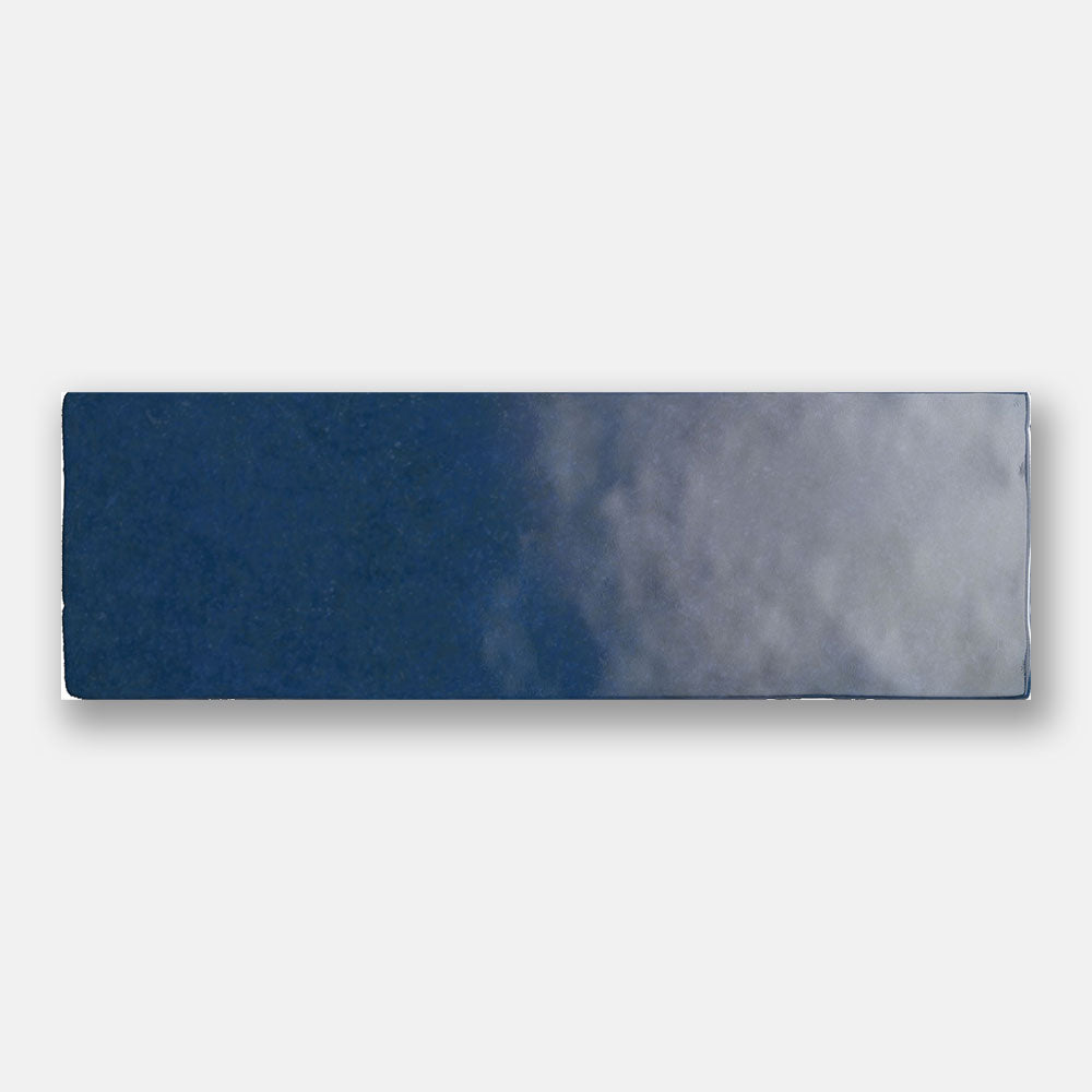 Sorrento Blue 65X200 Zellige Gloss Subway Tile