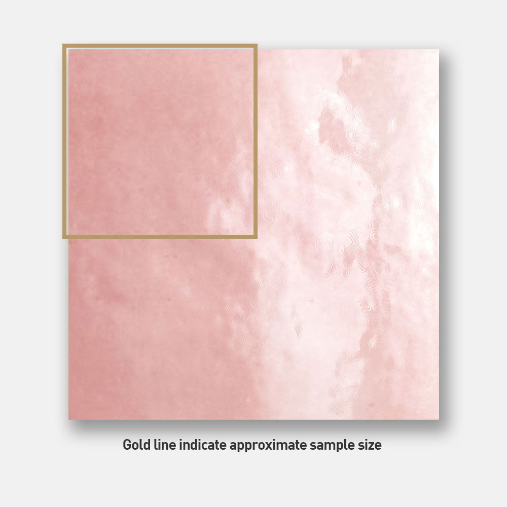 Sorrento Rose Marlow Pink 132X132 Zellige Gloss Square Tile