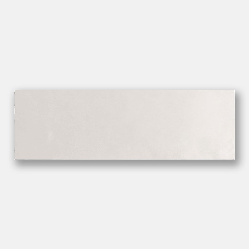 Sorrento White 65X200 Zellige Gloss Subway Tile