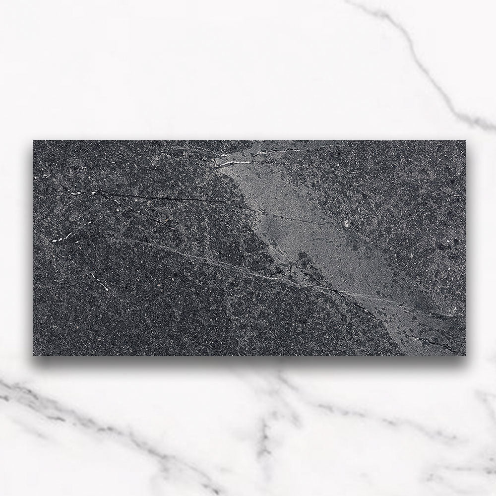 Symphony Antracita 300x600 Limestone Look Outdoor Porcelain Tile