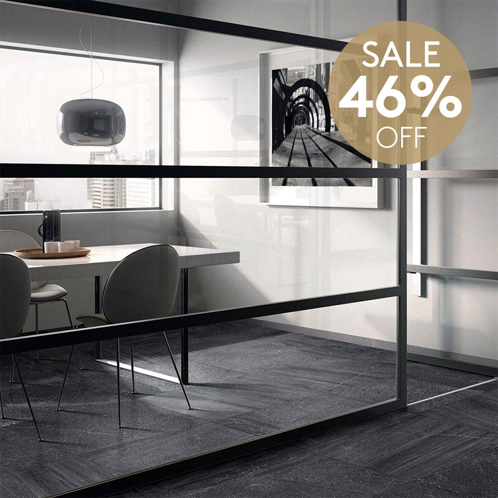 Symphony Antracita 300x300 Limestone Look Matt Porcelain Tile