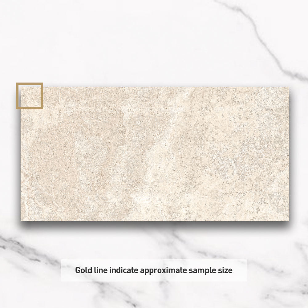 Talavera Beige Travertine CC 600x1200 Matt Porcelain Tile